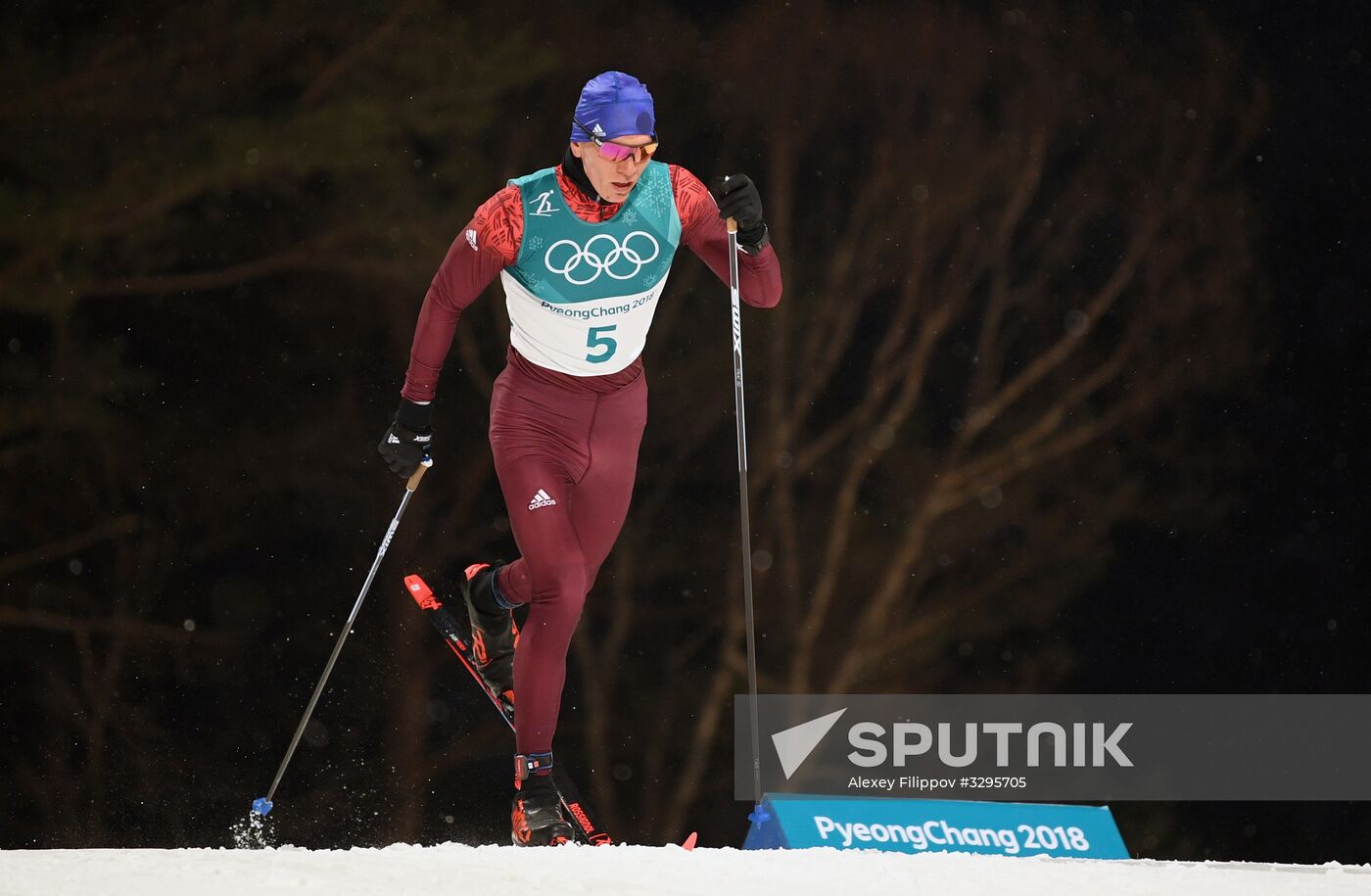 2018 Olympics. Men's cross-country ski sprint