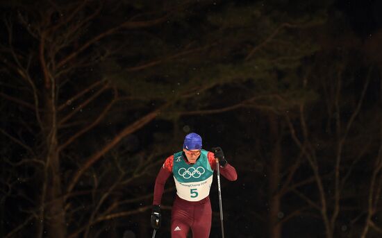 2018 Winter Olympics. Cross-Country Skiing. Men. Sprint