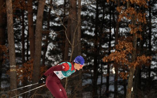 2018 Winter Olympics. Cross-Country Skiing. Women. Sprint