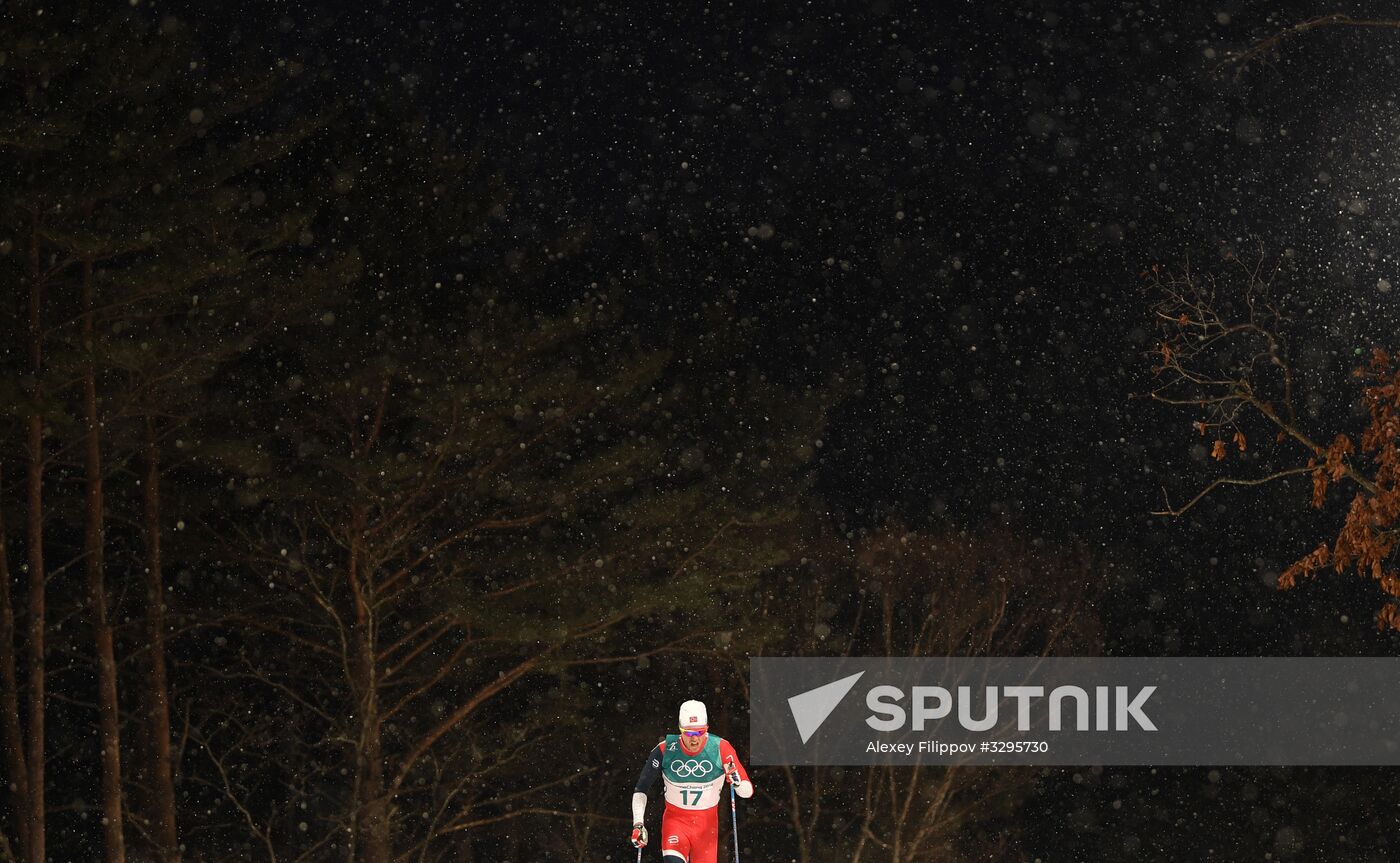2018 Winter Olympics. Cross-Country Skiing. Men. Sprint