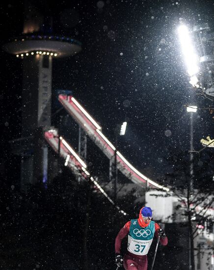 2018 Winter Olympics. Cross-Country Skiing. Men. Sprint