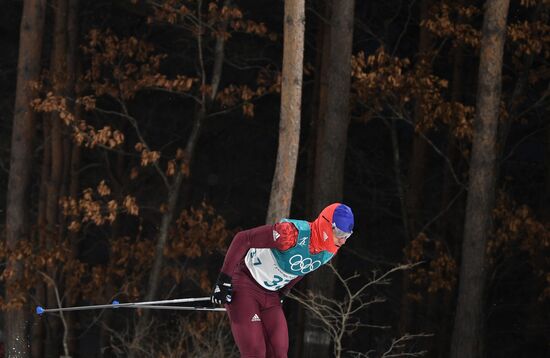 2018 Winter Olympics. Cross-Country Skiing. Men. Sprint