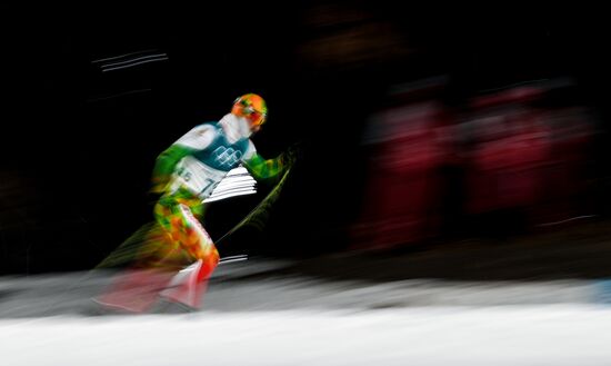 2018 Winter Olympics. Cross-country skiing. Men. Sprint