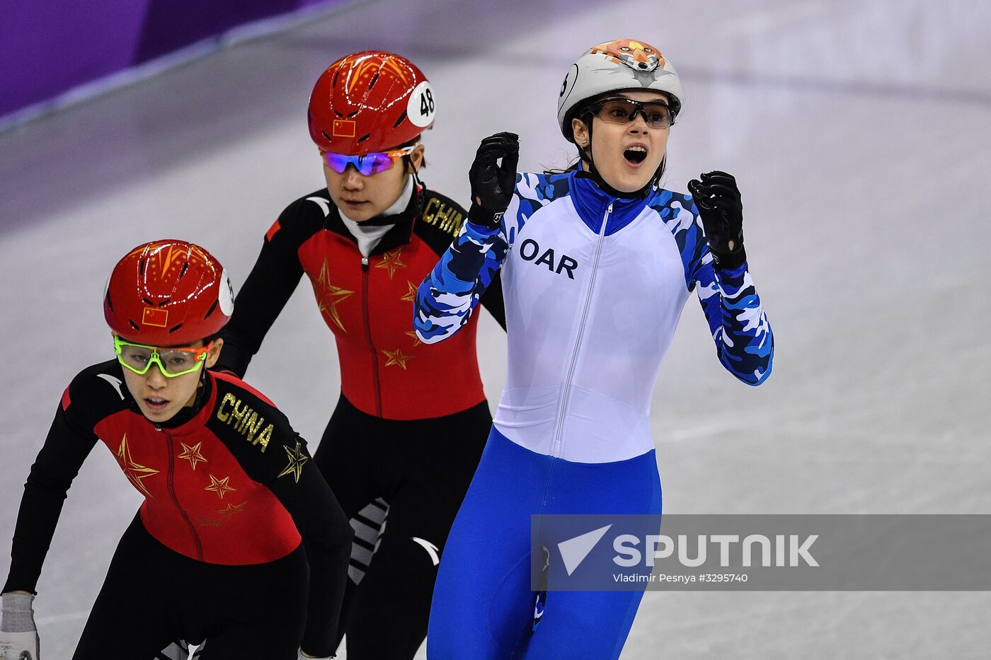 2018 Winter Olympics. Short Track. Day Two