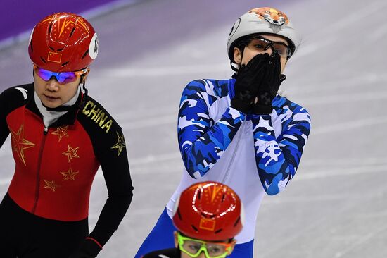 2018 Olympics. Short track. Day two