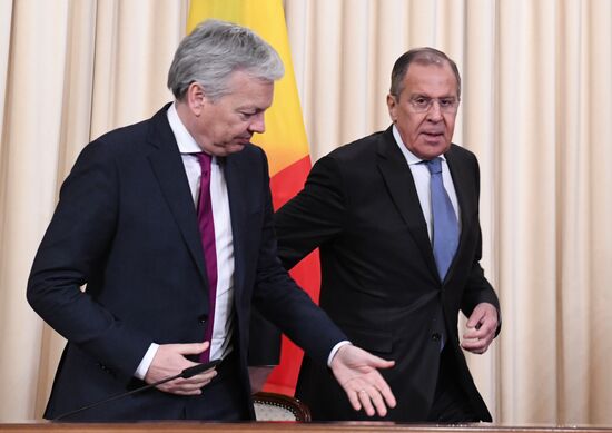 Russian and Belgian Foreign Ministers meet in Moscow
