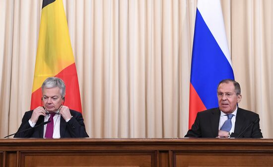 Russian and Belgian Foreign Ministers meet in Moscow