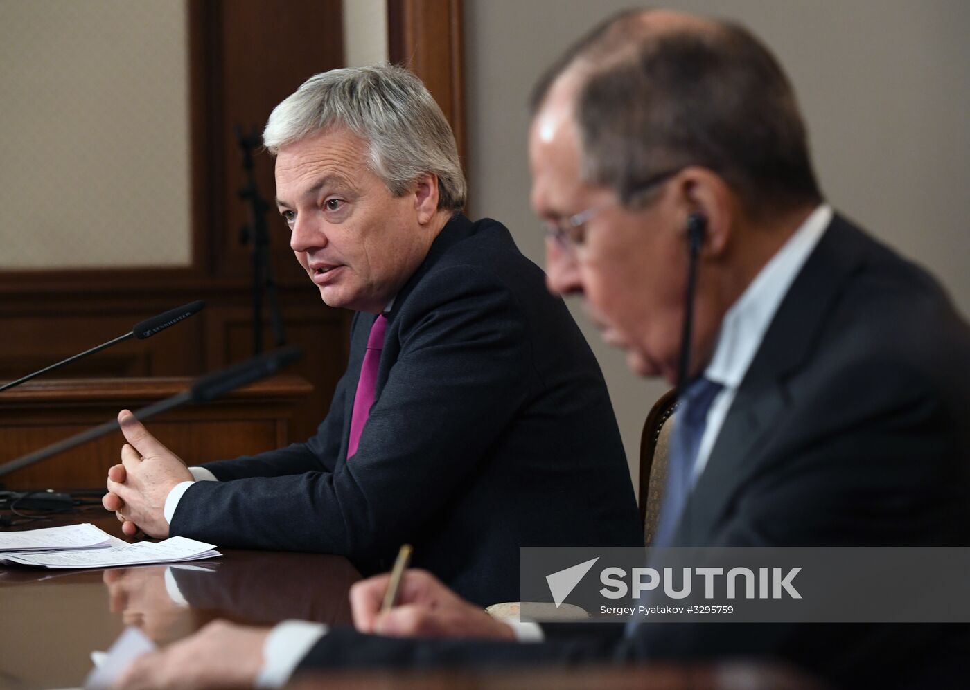Russian and Belgian Foreign Ministers meet in Moscow