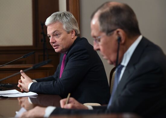 Russian and Belgian Foreign Ministers meet in Moscow