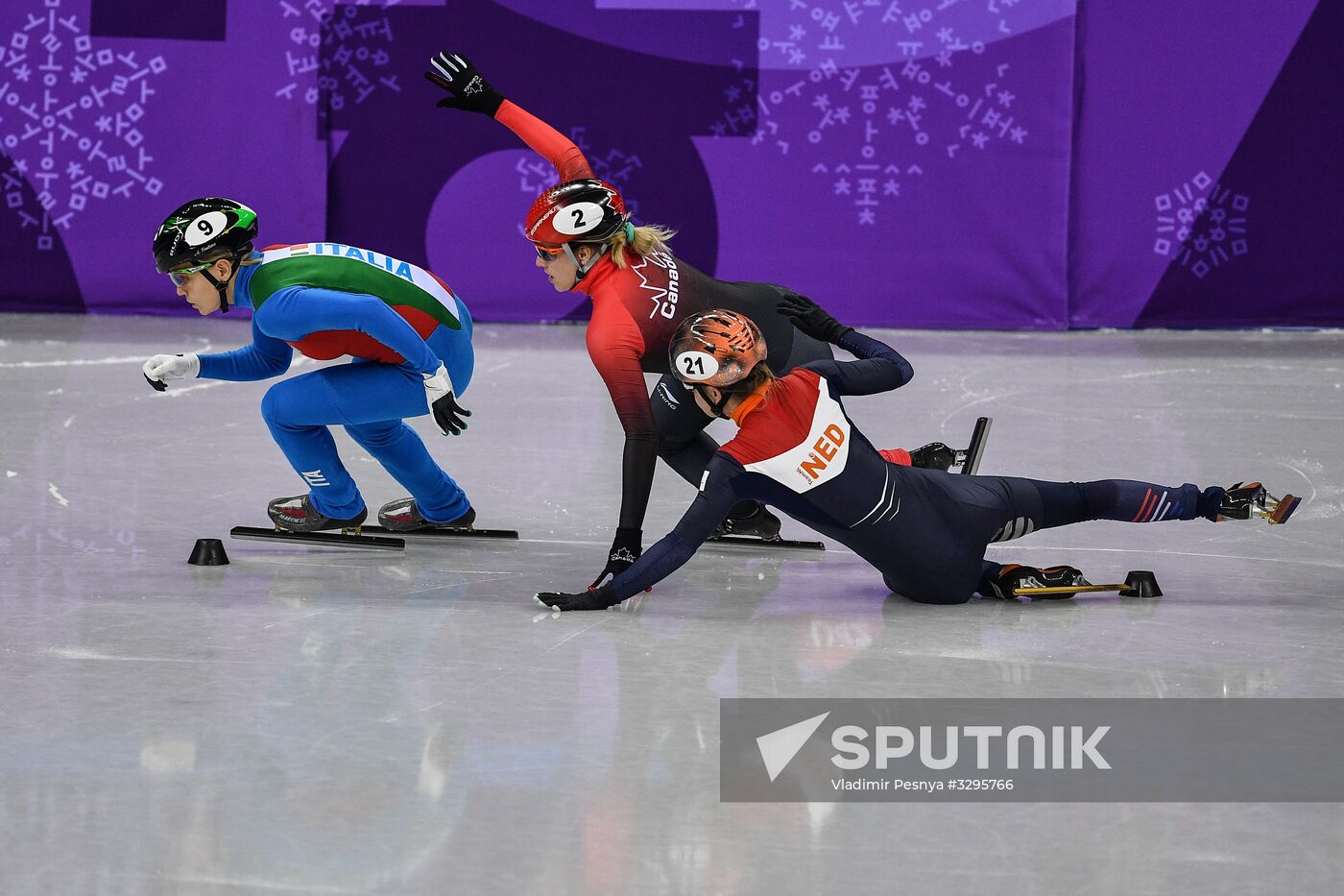 2018 Winter Olympics. Short Track. Day Two