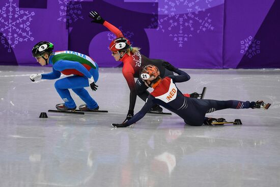 2018 Winter Olympics. Short Track. Day Two