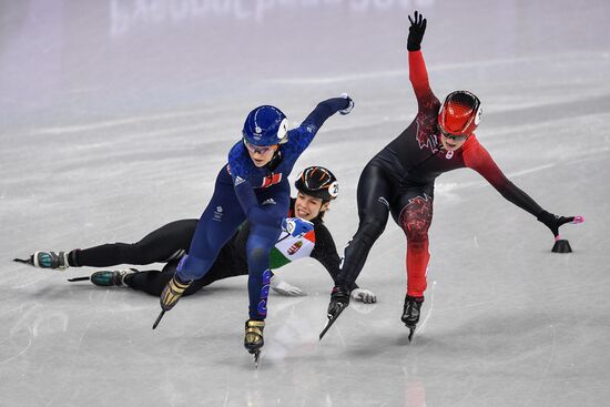 2018 Winter Olympics. Short Track. Day Two
