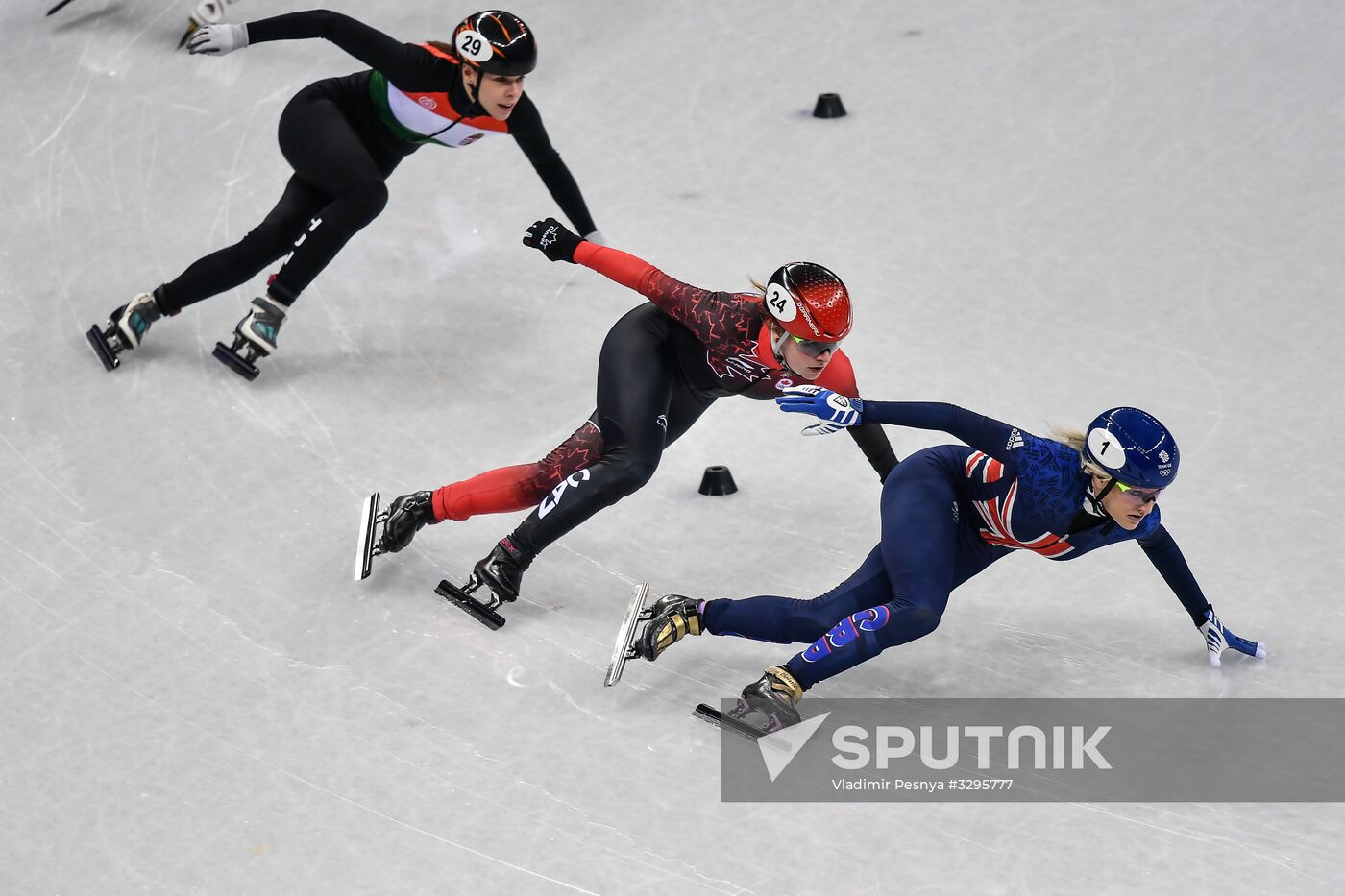 2018 Winter Olympics. Short Track. Day Two