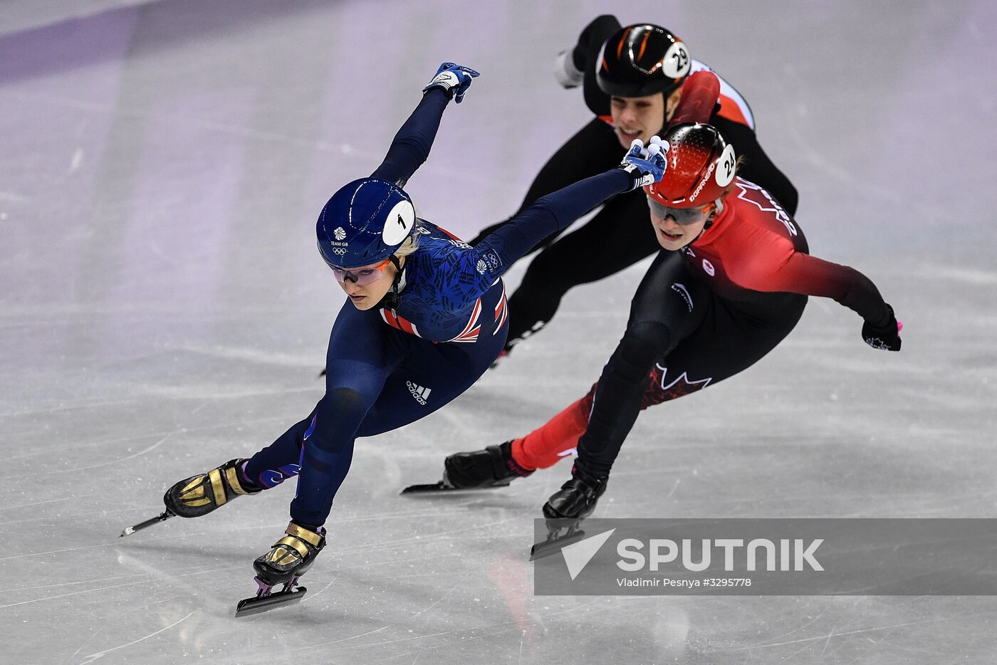 2018 Winter Olympics. Short Track. Day Two