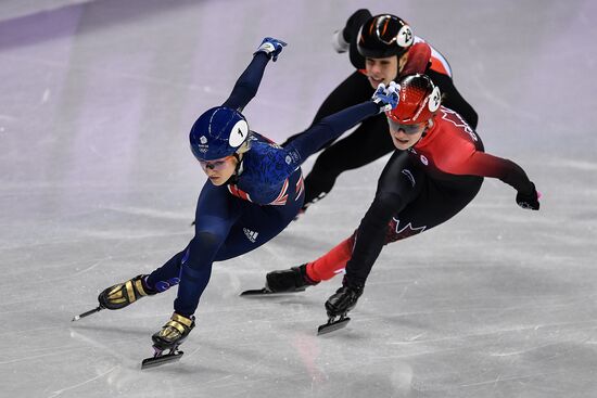 2018 Winter Olympics. Short Track. Day Two