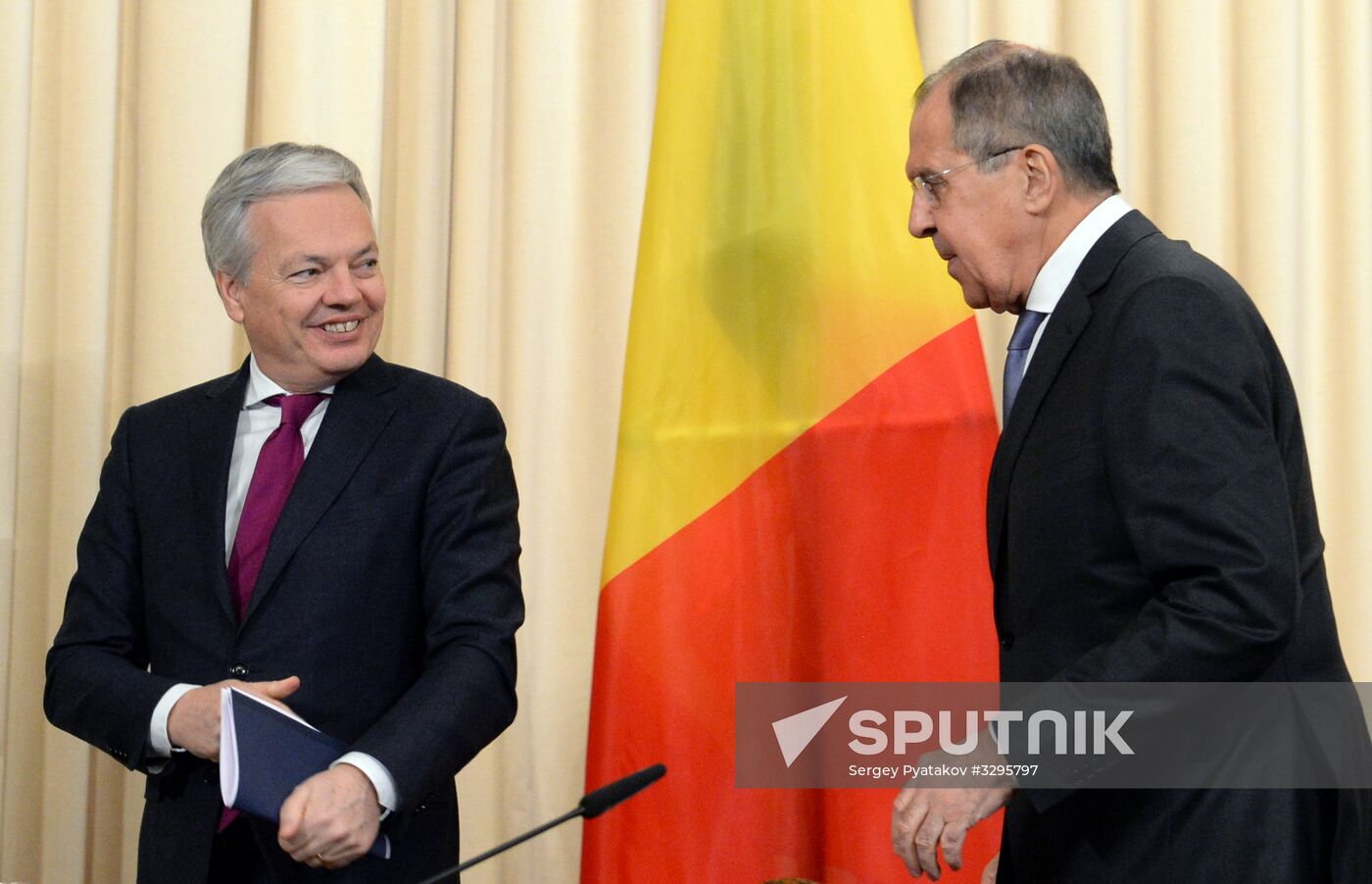 Russian and Belgian Foreign Ministers meet in Moscow