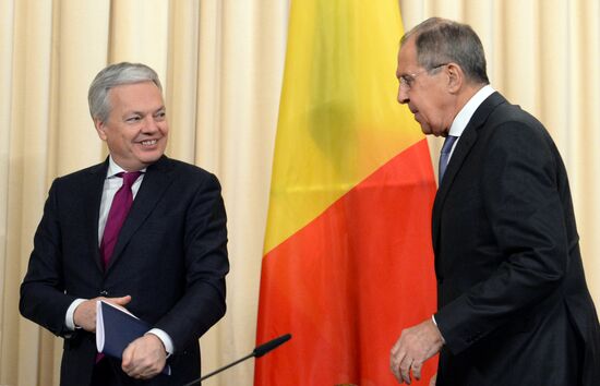 Russian and Belgian Foreign Ministers meet in Moscow