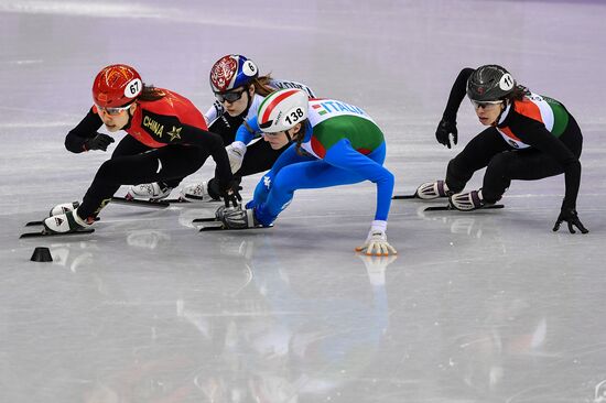 2018 Winter Olympics. Short Track. Day Two