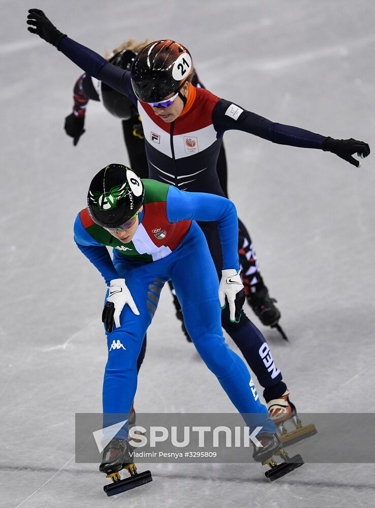 2018 Winter Olympics. Short Track. Day Two