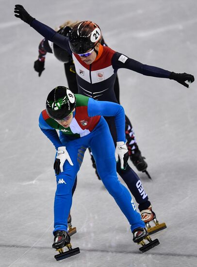 2018 Winter Olympics. Short Track. Day Two