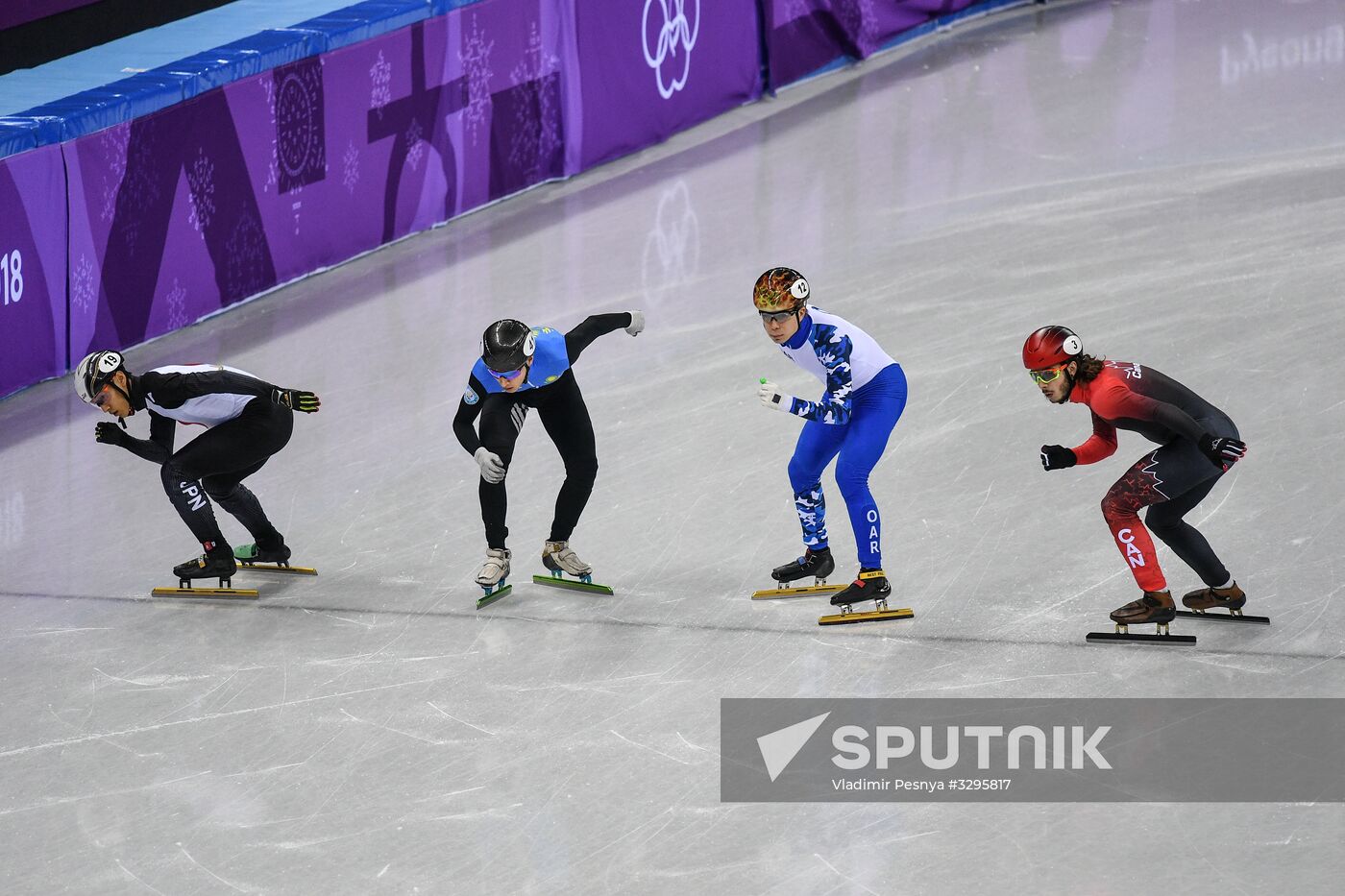 2018 Winter Olympics. Short Track. Day Two