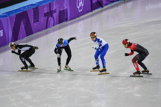 2018 Winter Olympics. Short Track. Day Two