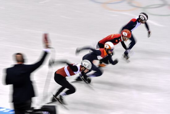 2018 Winter Olympics. Short Track. Day Two
