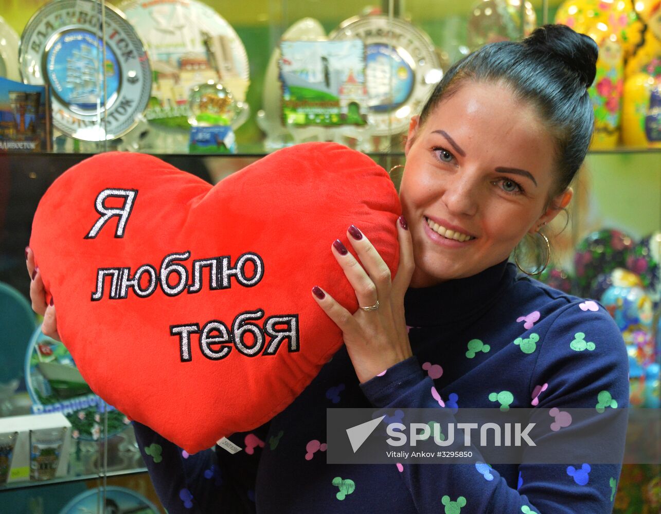Preparations for St. Valentine's Day