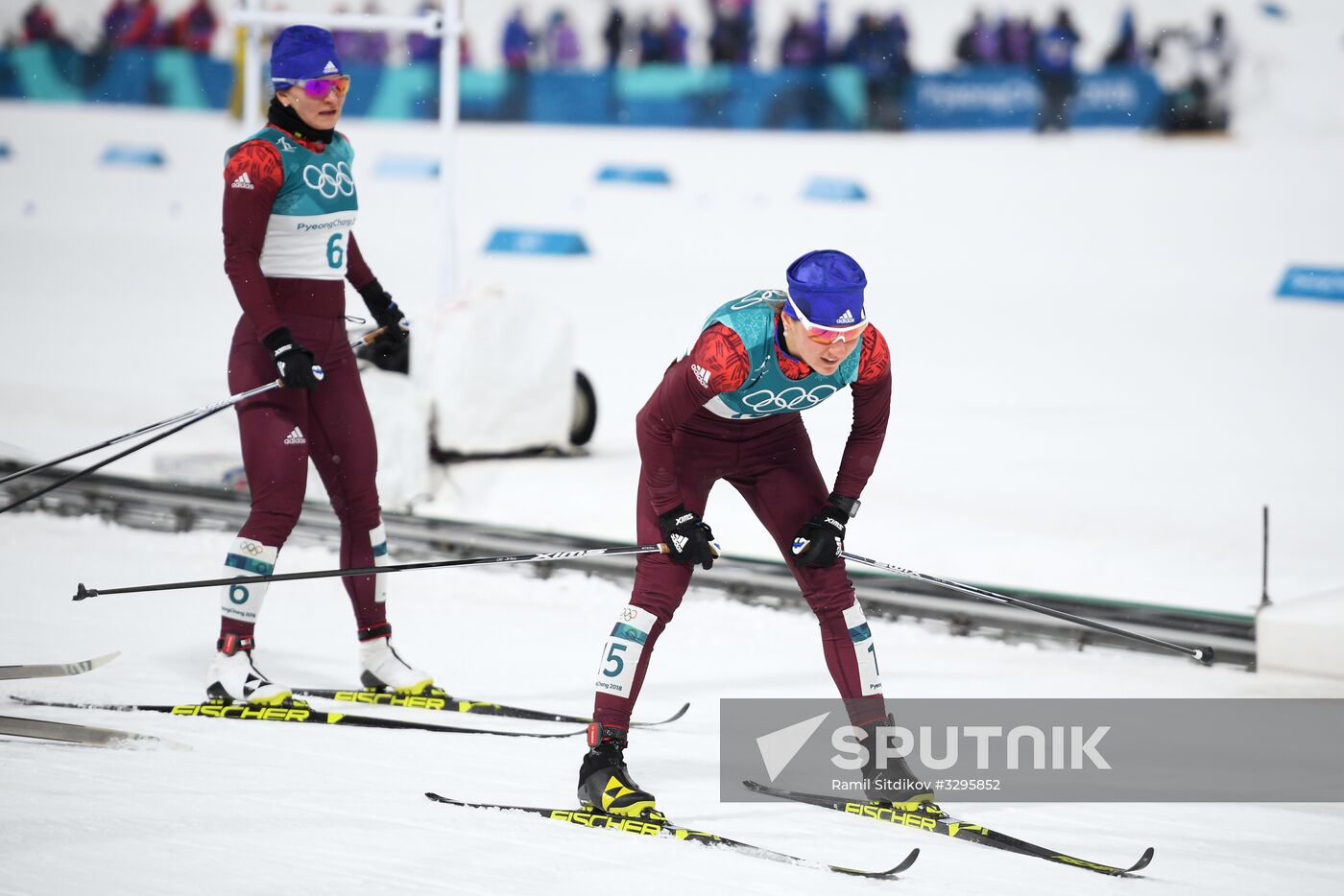 2018 Winter Olympics. Cross-country skiing. Women. Sprint