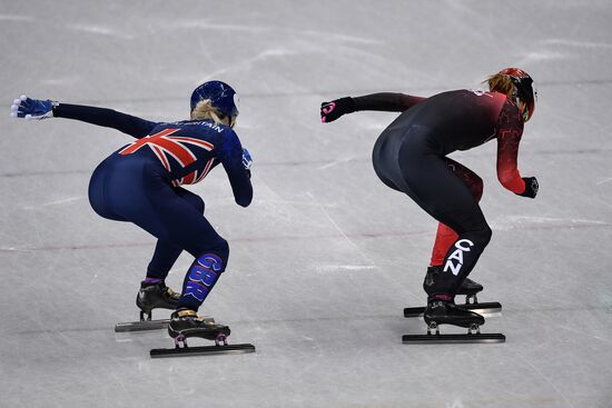 2018 Winter Olympics. Short Track. Day Two