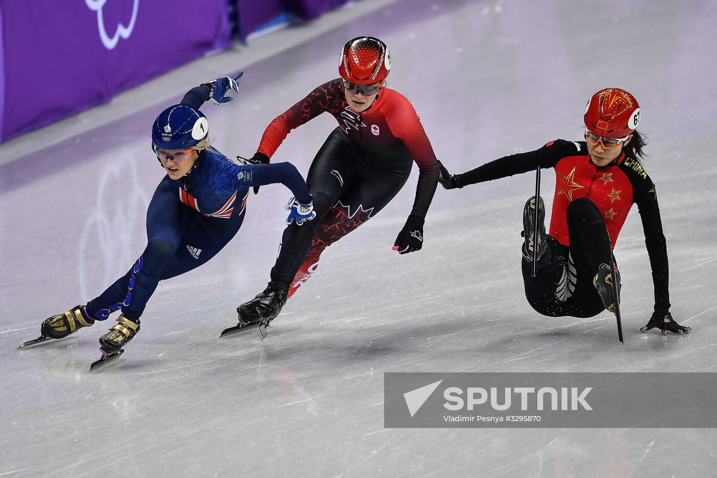 2018 Winter Olympics. Short Track. Day Two