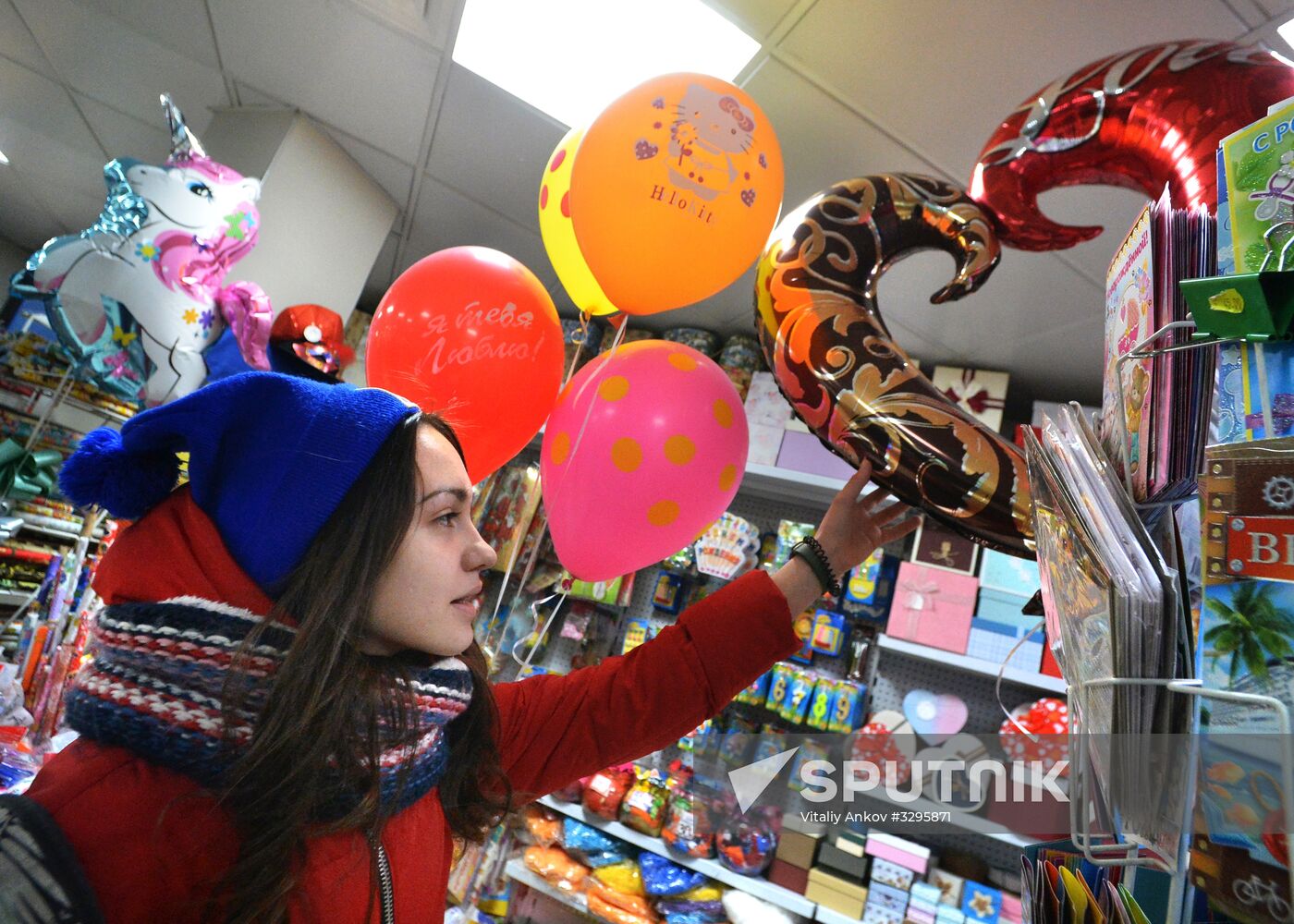 Preparations for St. Valentine's Day