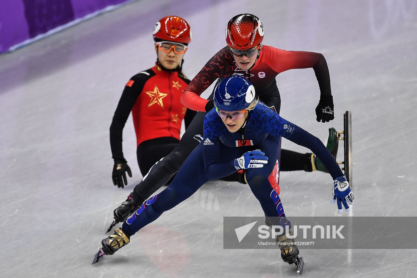 2018 Winter Olympics. Short Track. Day Two