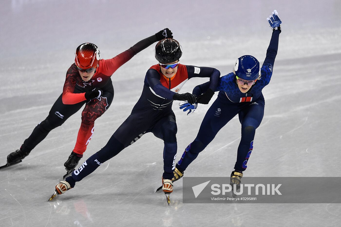 2018 Winter Olympics. Short Track. Day Two