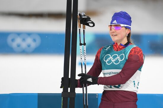 2018 Winter Olympics. Cross-country skiing. Women. Sprint