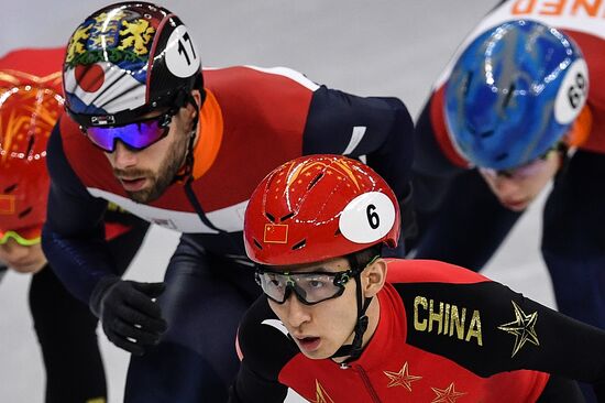 2018 Olympics. Short track. Day two