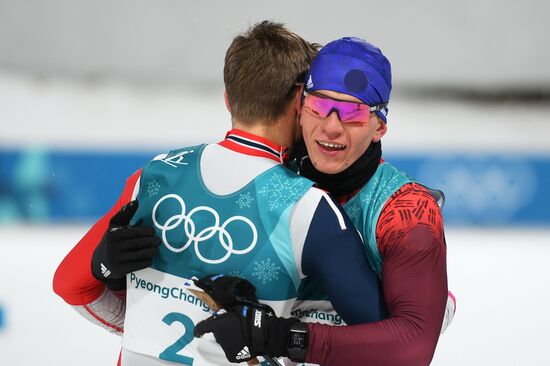 2018 Winter Olympics. Cross-country skiing. Men. Sprint