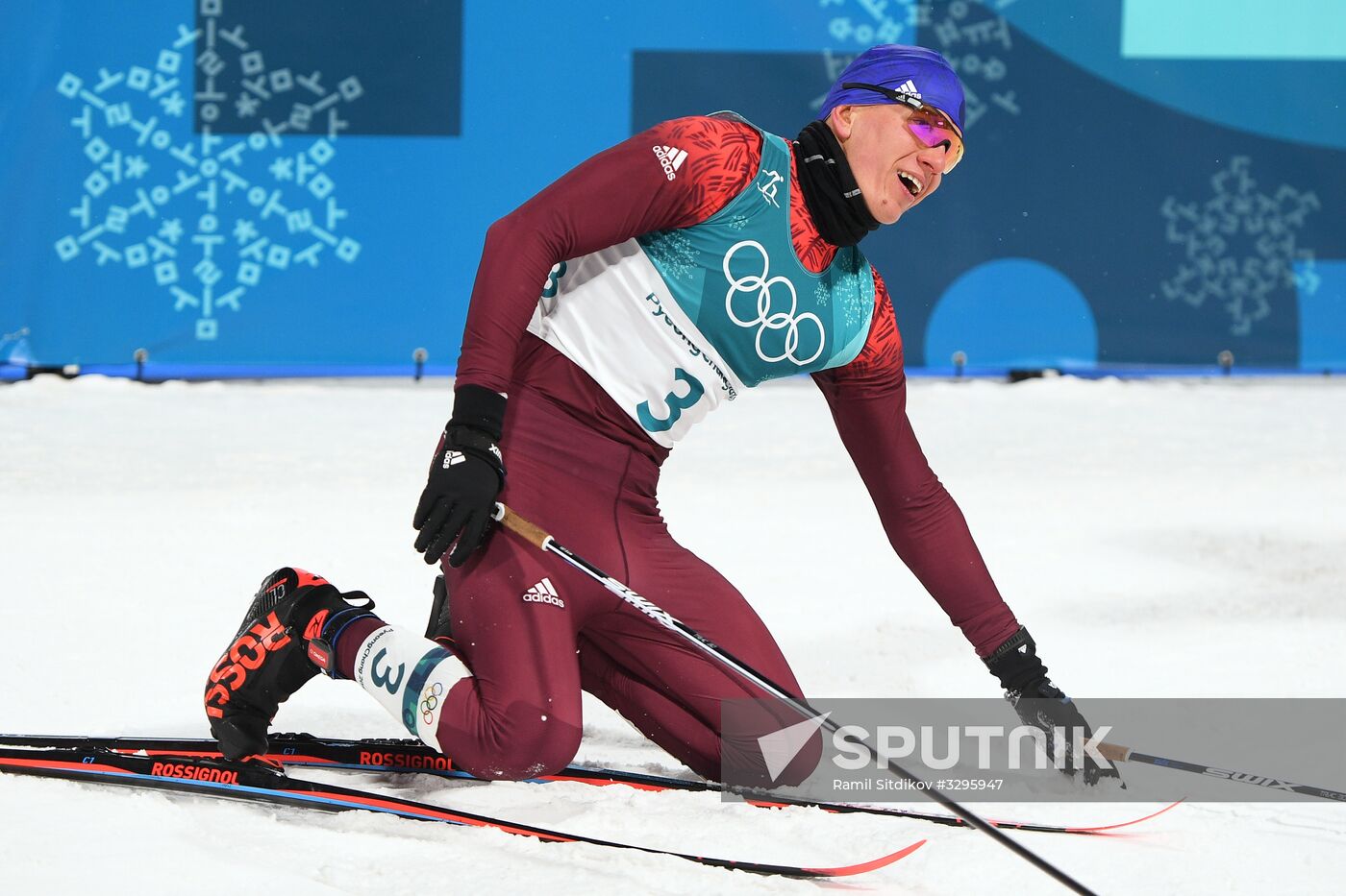 2018 Winter Olympics. Cross-country skiing. Men. Sprint