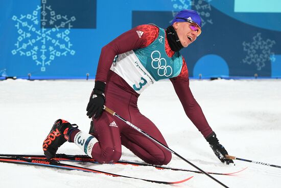 2018 Winter Olympics. Cross-country skiing. Men. Sprint