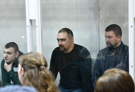 Court hears former Berkut servicemen's case in Kiev
