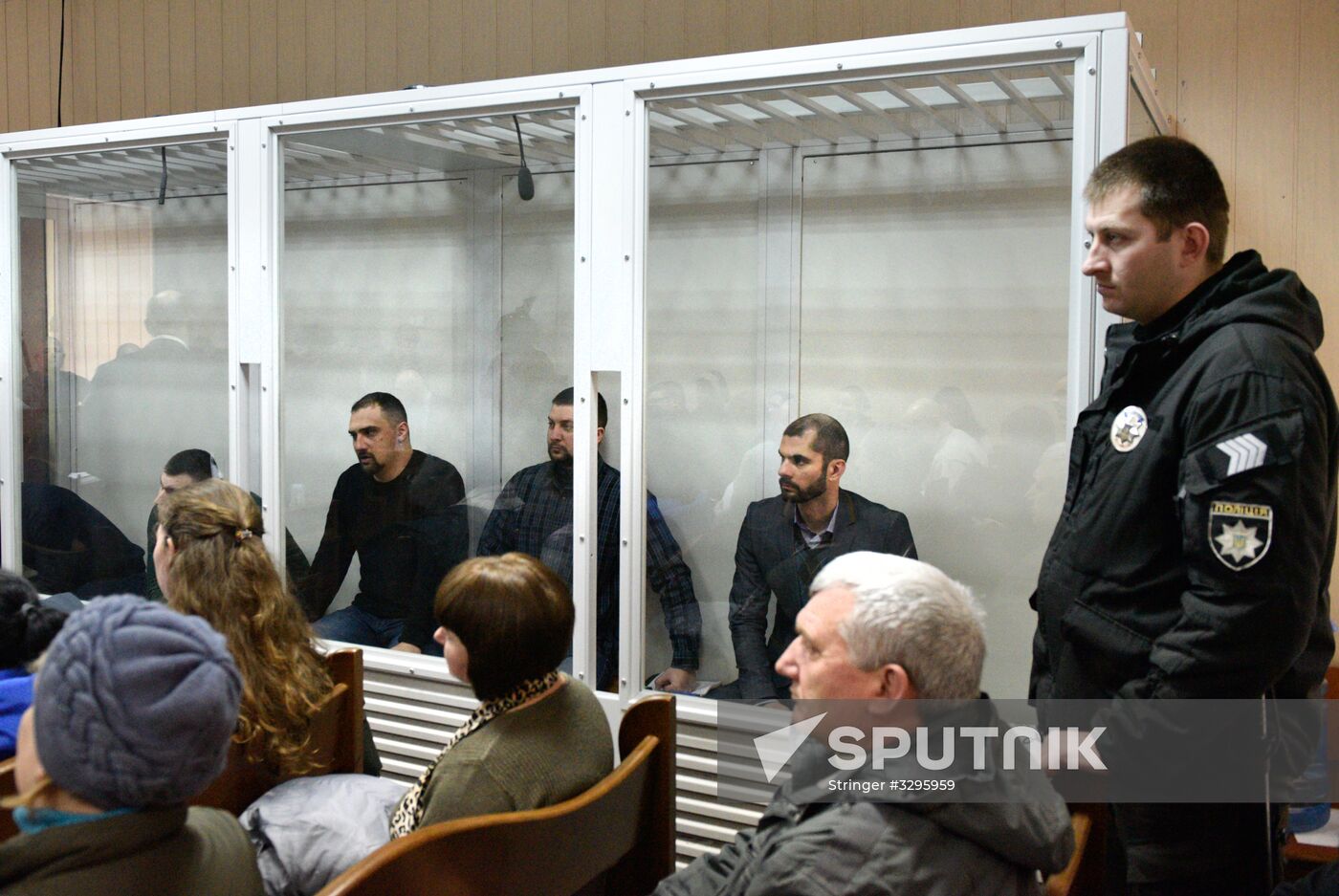 Court hears former Berkut servicemen's case in Kiev