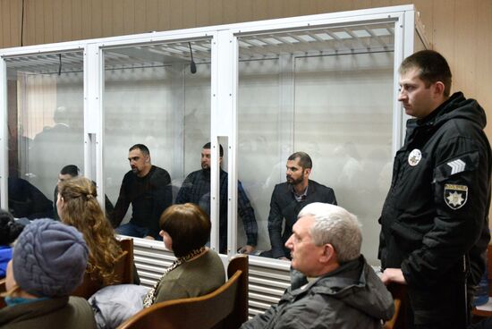 Court hears former Berkut servicemen's case in Kiev