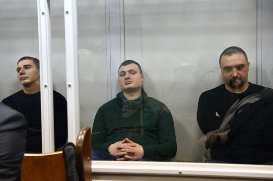 Court hears former Berkut servicemen's case in Kiev