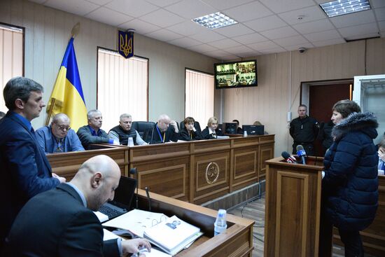 Court hears former Berkut servicemen's case in Kiev