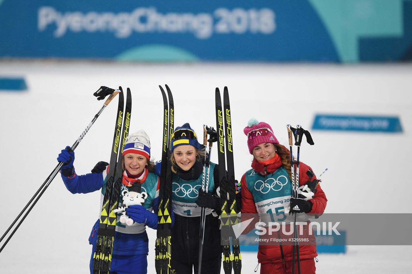 2018 Winter Olympics. Cross-country skiing. Women. Sprint