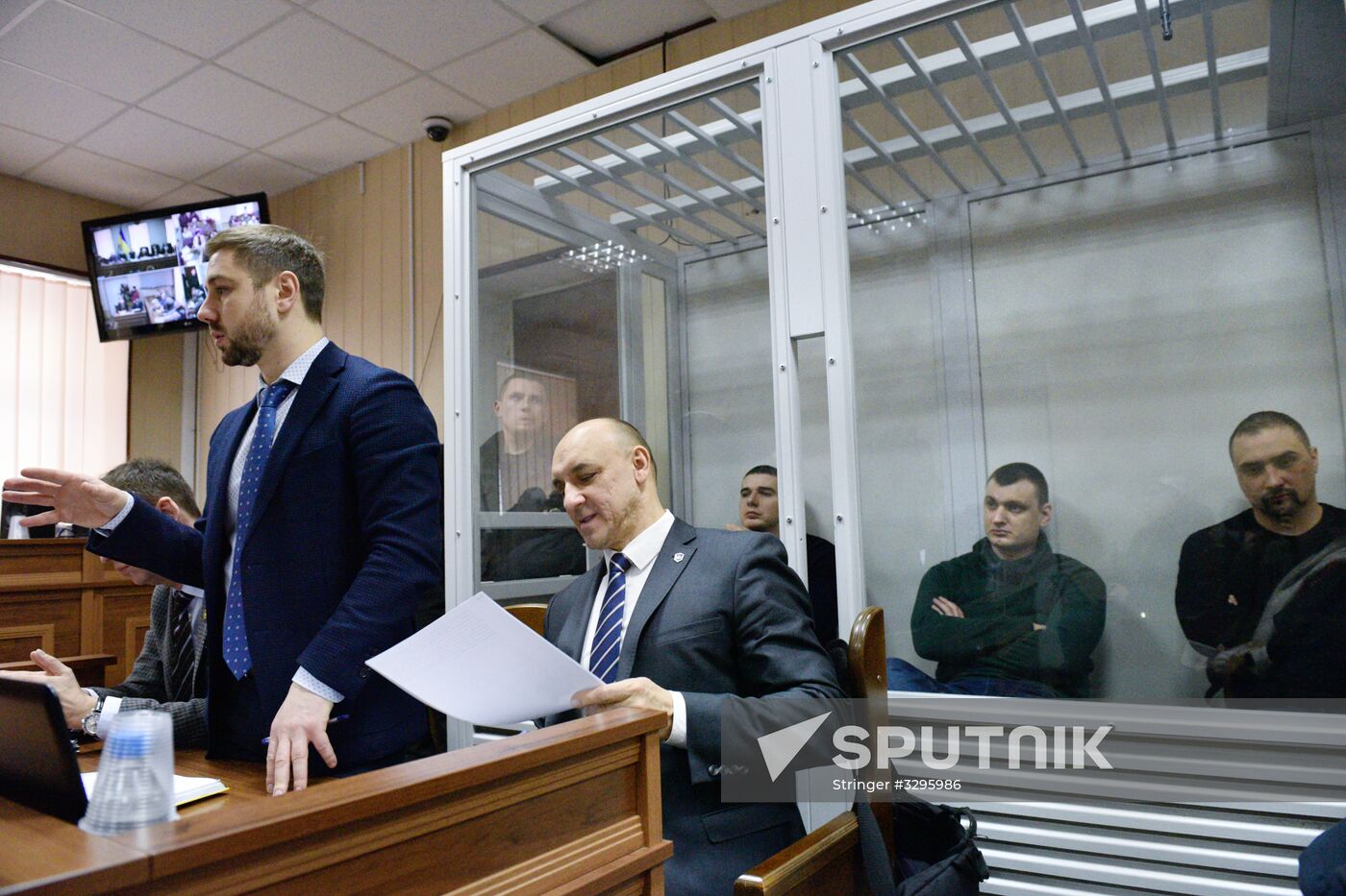 Court hears former Berkut servicemen's case in Kiev