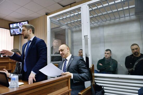 Court hears former Berkut servicemen's case in Kiev