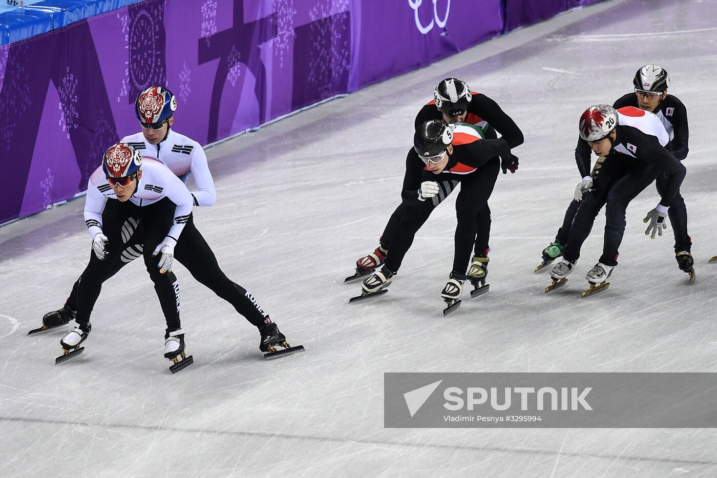 2018 Winter Olympics. Short Track. Day Two