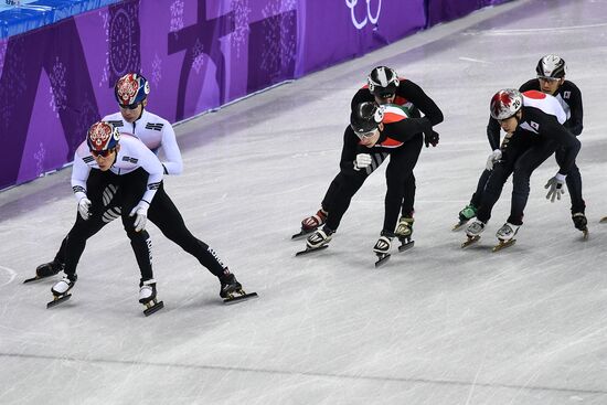 2018 Winter Olympics. Short Track. Day Two