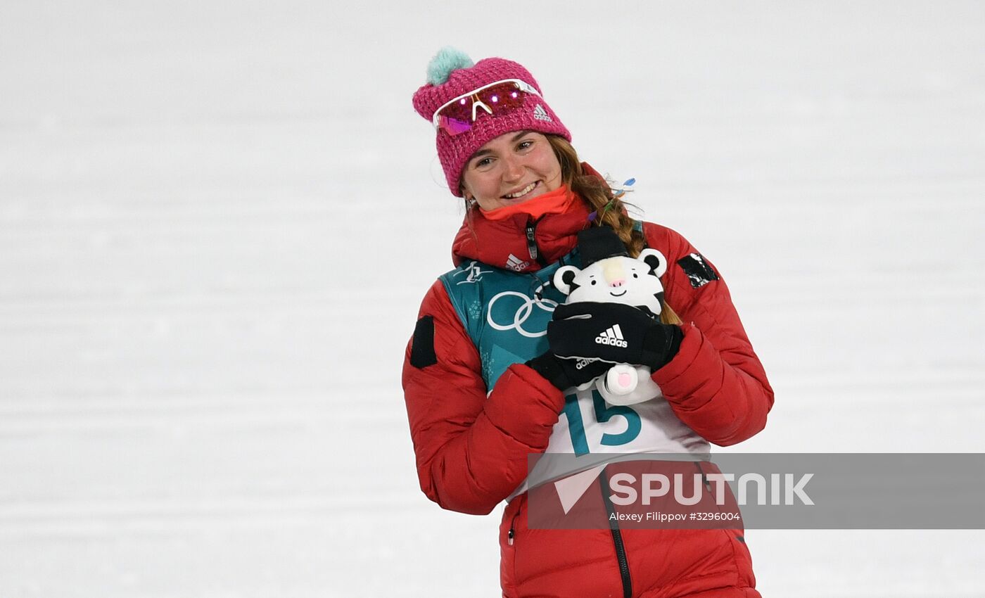 2018 Winter Olympics. Cross-country skiing. Women. Sprint
